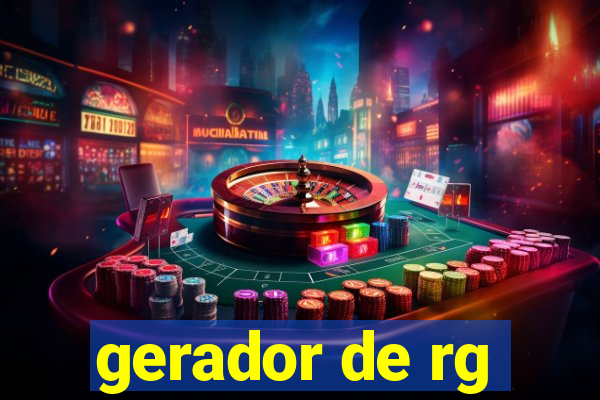 gerador de rg